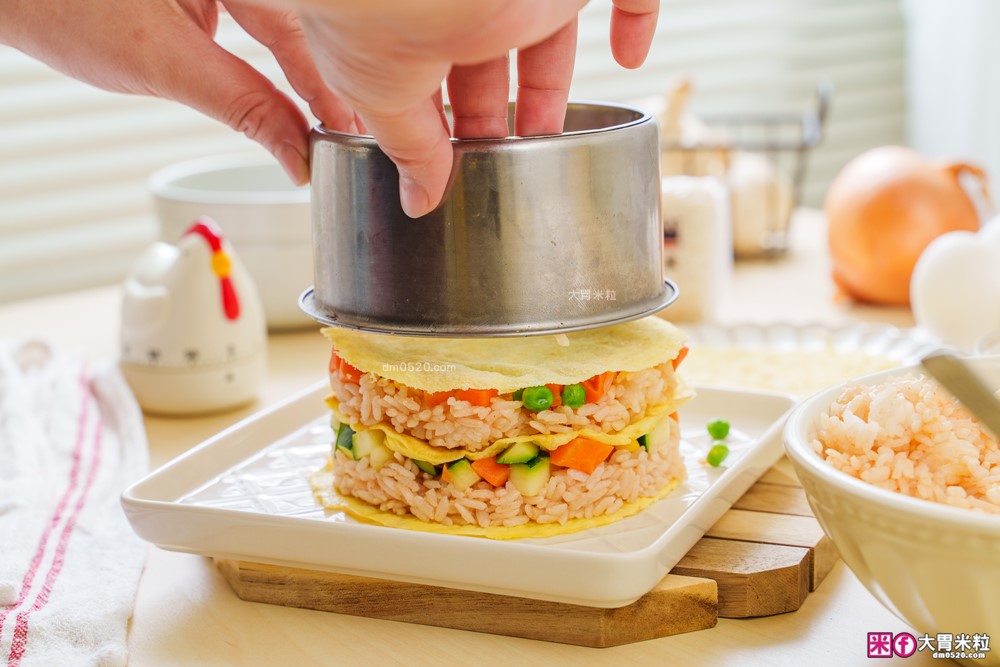 米飯料理食譜】炒飯生日蛋糕│小雞蛋包飯│港式臘味飯(電鍋版)│焗烤米飯蛋塔│美國稻米(茉莉香米)