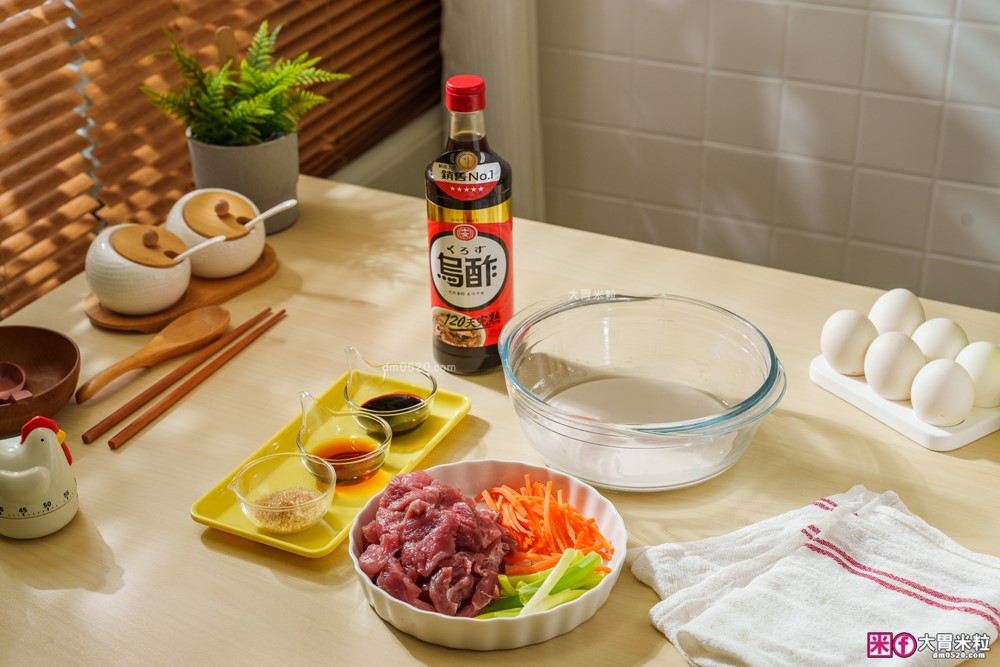 100%台灣糯米純釀【十全特好料理醋】打造4道秒上桌醋料理│蔥爆牛肉、老式鍋包肉、醋凍沙拉、夜市生炒花枝