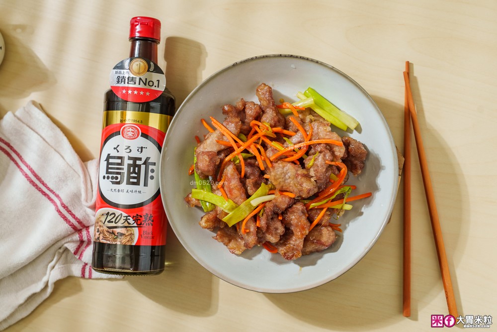 100%台灣糯米純釀【十全特好料理醋】打造4道秒上桌醋料理│蔥爆牛肉、老式鍋包肉、醋凍沙拉、夜市生炒花枝