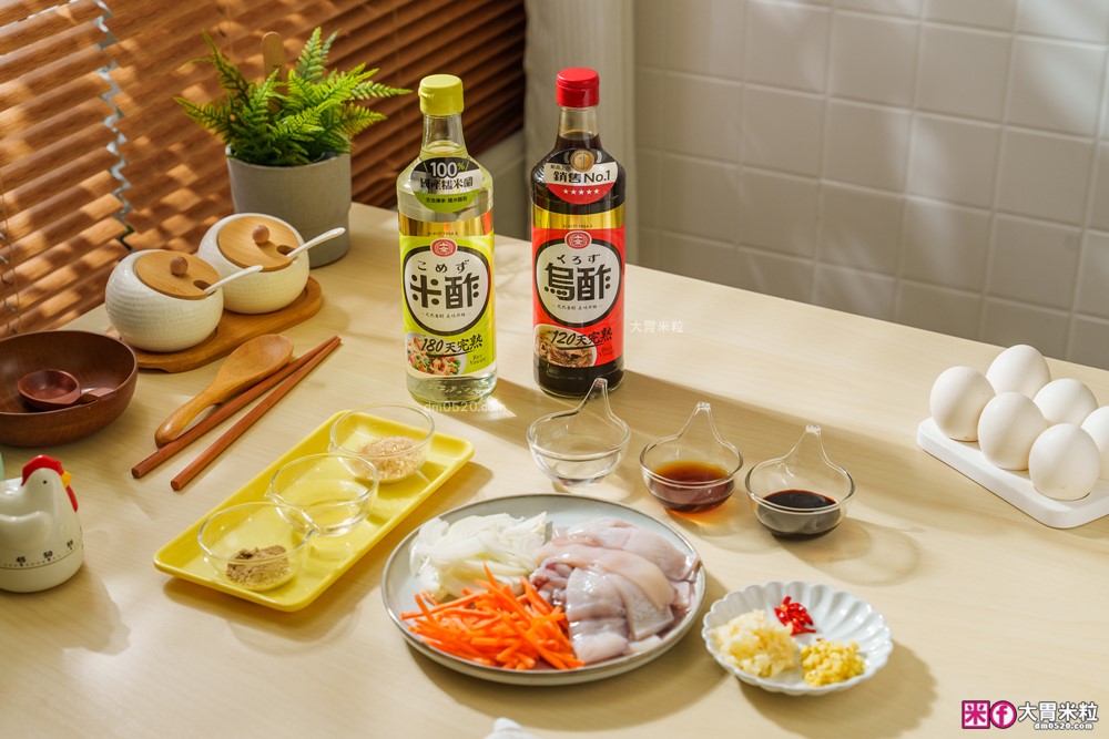 100%台灣糯米純釀【十全特好料理醋】打造4道秒上桌醋料理│蔥爆牛肉、老式鍋包肉、醋凍沙拉、夜市生炒花枝