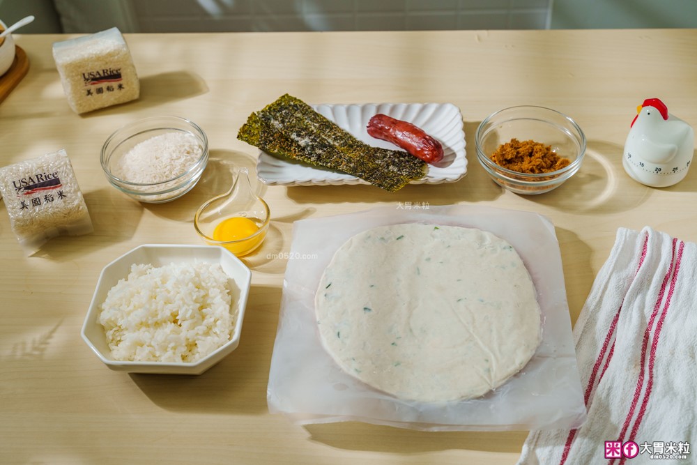 8道米飯料理食譜】電鍋四季豆角燜飯│珍珠丸子│蔥抓餅包飯糰│餛飩皮燒賣│一顆番茄炒蛋焗烤飯│美國稻米(茉莉香米)