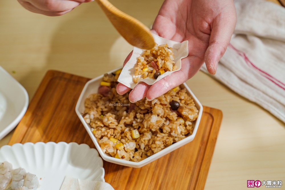8道米飯料理食譜】電鍋四季豆角燜飯│珍珠丸子│蔥抓餅包飯糰│餛飩皮燒賣│一顆番茄炒蛋焗烤飯│美國稻米(茉莉香米)