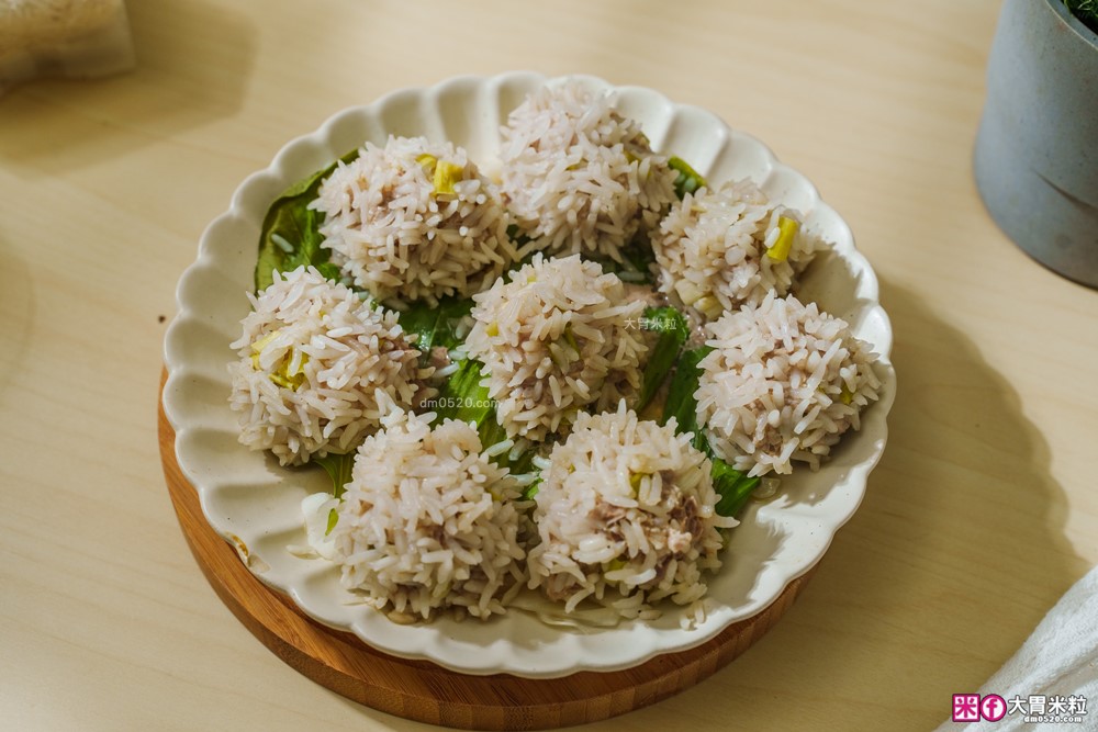 8道米飯料理食譜】電鍋四季豆角燜飯│珍珠丸子│蔥抓餅包飯糰│餛飩皮燒賣│一顆番茄炒蛋焗烤飯│美國稻米(茉莉香米)