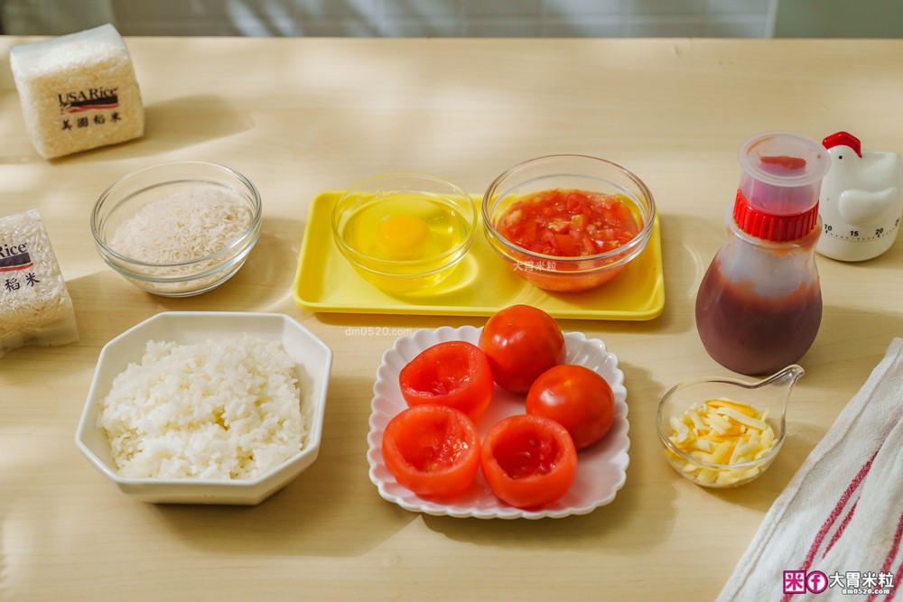 8道米飯料理食譜】電鍋四季豆角燜飯│珍珠丸子│蔥抓餅包飯糰│餛飩皮燒賣│一顆番茄炒蛋焗烤飯│美國稻米(茉莉香米)