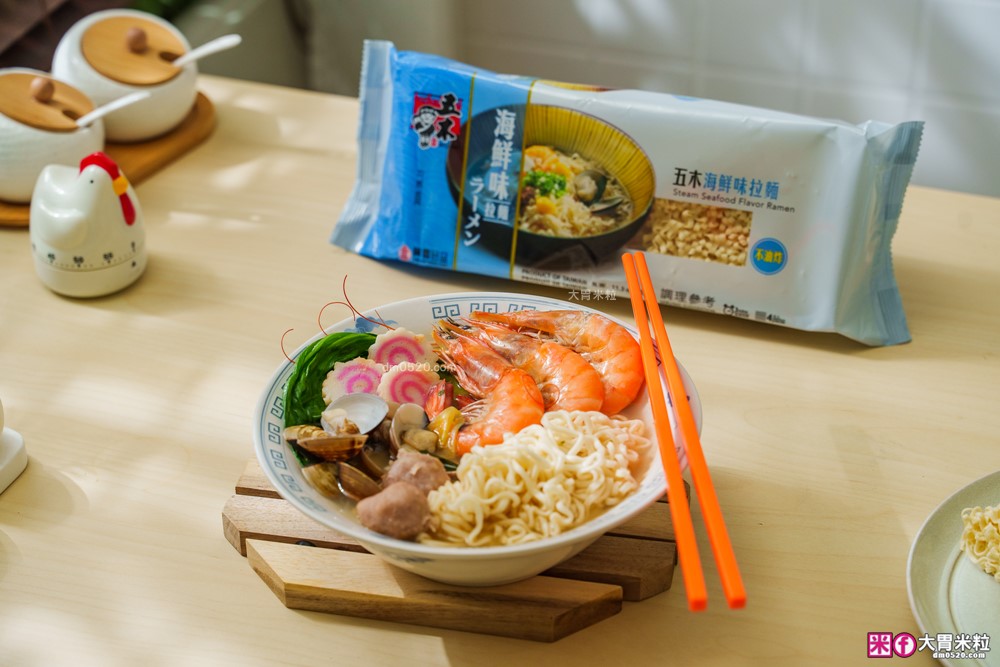 上班族小家庭激推！3分鐘上桌「五木拉麵」非油炸麵體+濃郁湯頭~百變超涮嘴│五木拉麵食譜料理