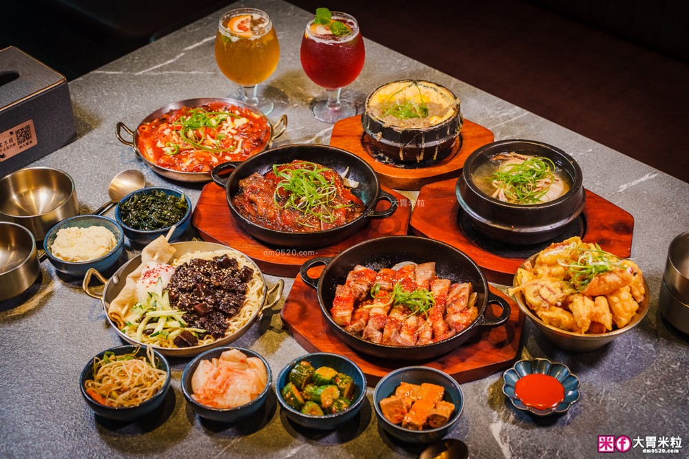 築間「紫木槿韓餐酒館」插旗台北大巨蛋~超Chill韓式料理+燒啤，看球聽演唱會聚餐必吃│捷運國父紀念館站美食推薦│台北韓式料理推薦