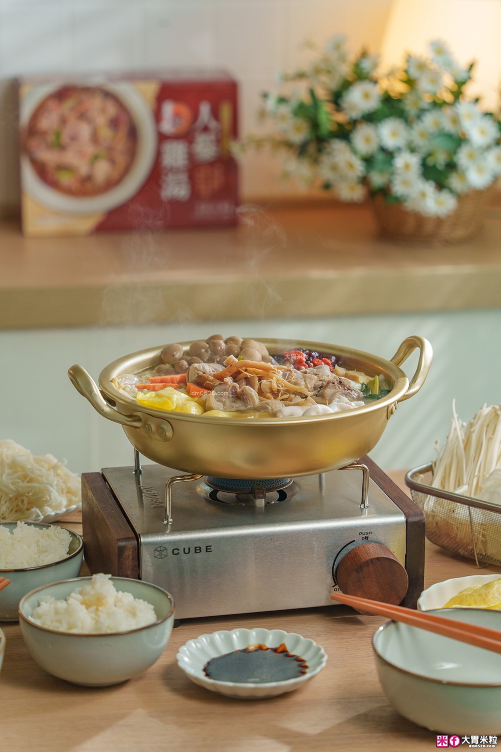 Costco好市多美食必買推薦「名廚美饌人蔘雞湯」覆熱5分鐘開喝~上班族冬季進補不用等│人蔘雞湯創意吃法推薦