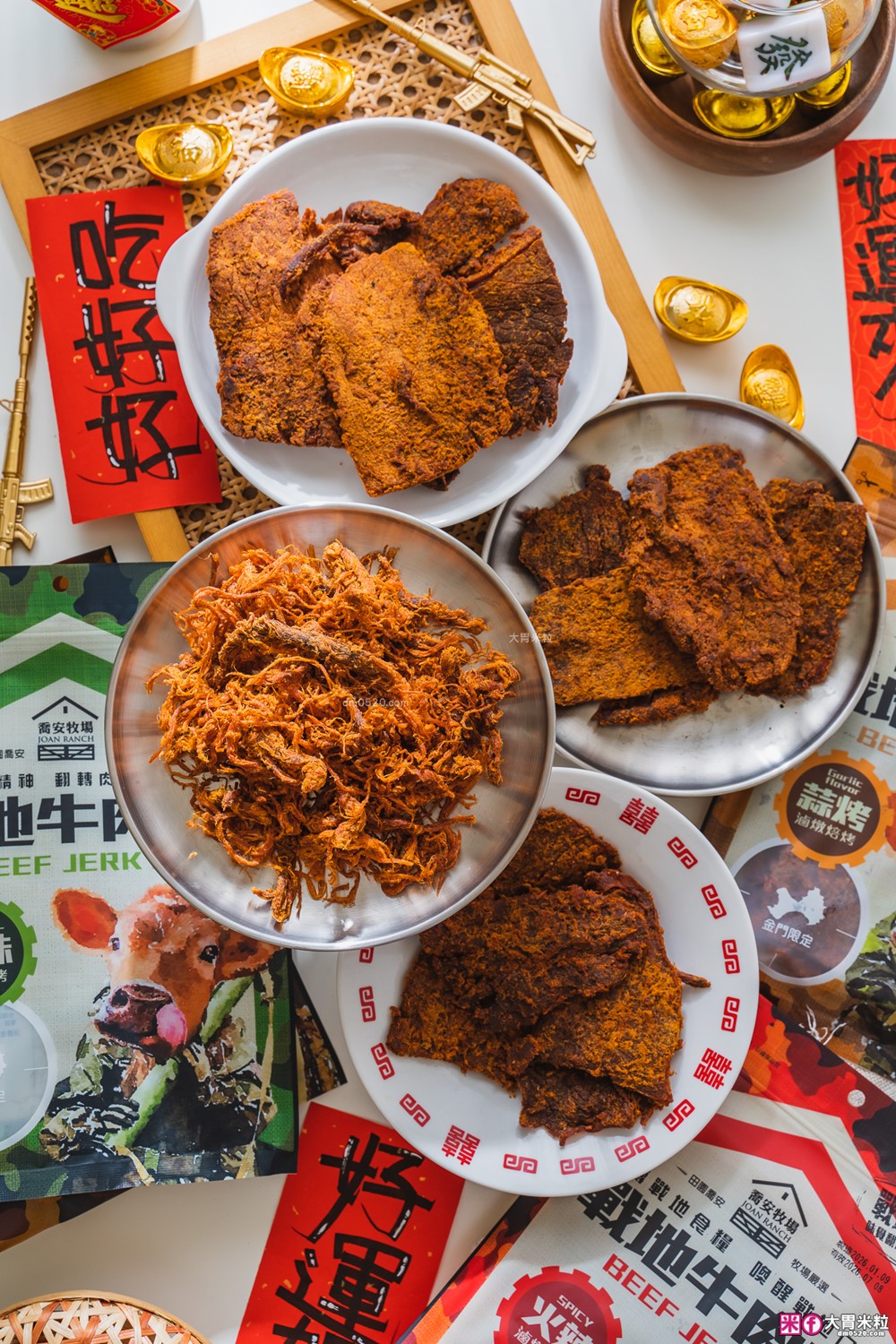 金門必買伴手禮│喬安牧場戰地牛肉乾/溫體手撕牛肉條│軍風包裝年味拉滿~最有戰鬥力的年節伴手禮│金門特產推薦│金門必買