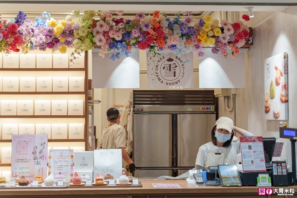 台北車站必吃「雪系町 生甜甜圈」草莓季限定只到3/31~全台首創「草莓大福甜甜圈」Q彈爆漿必吃│台北甜甜圈推薦