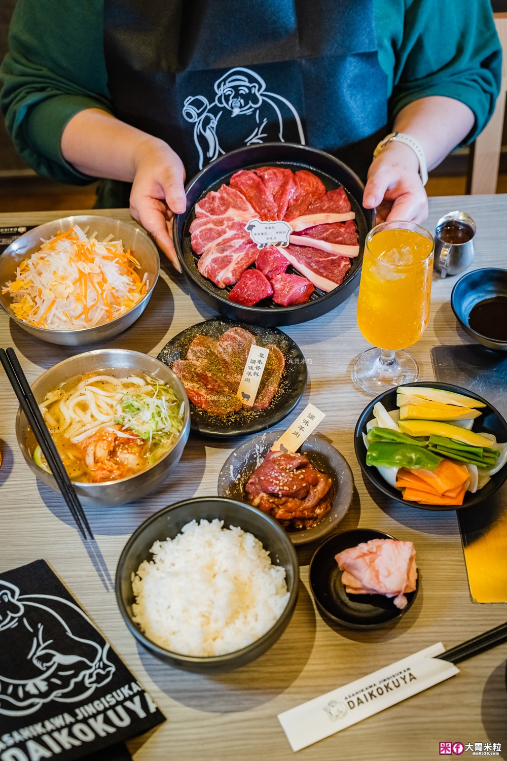 台北中山燒肉新地標「北海道旭川成吉思汗大黑屋」蒙古烤羊肉+北海道夢幻米~軟嫩到像和牛│台北中山區美食