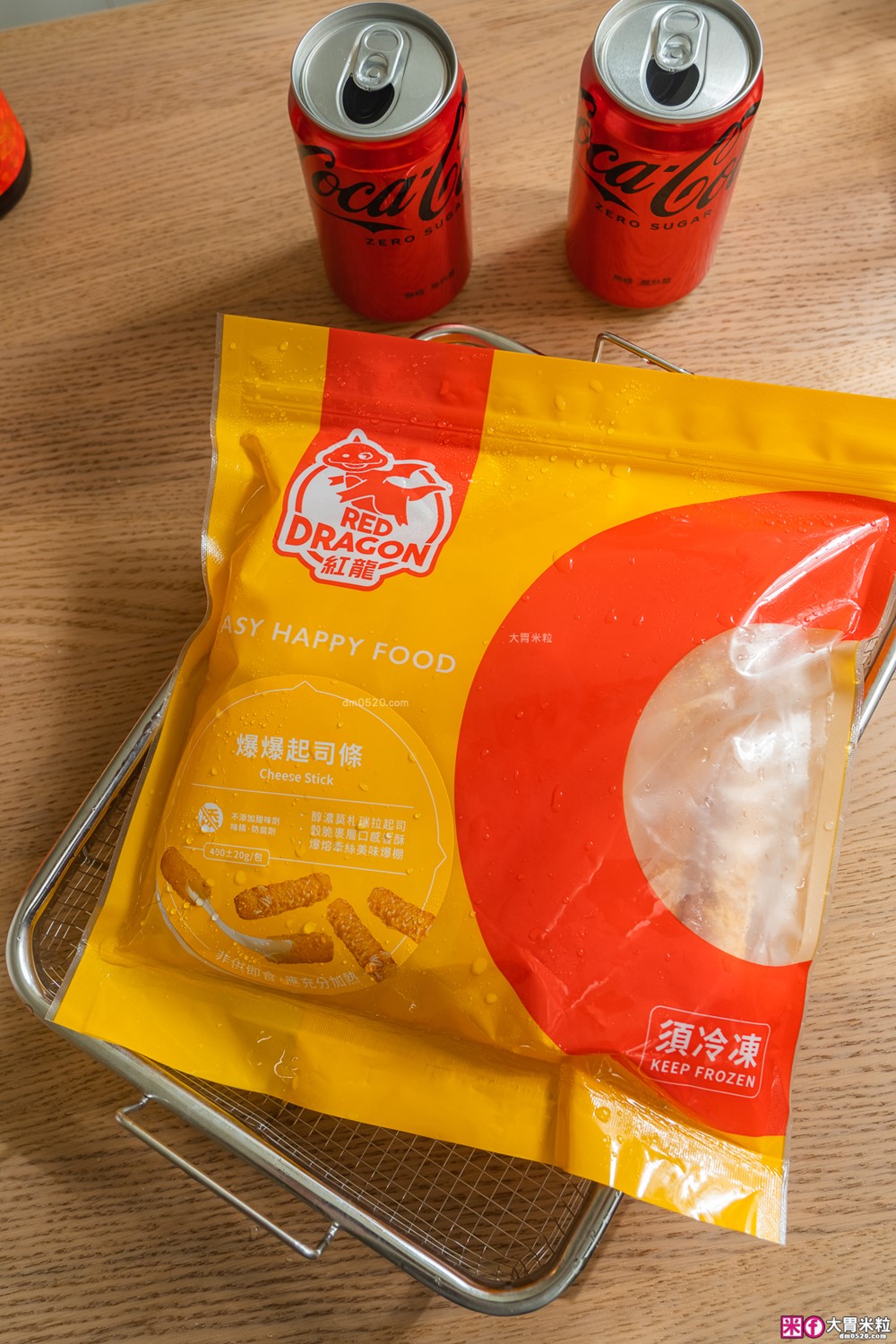 放縱時刻必備推薦「紅龍炸物開箱」雞塊/鹹酥雞/起司條│氣炸10分鐘宛如現炸美味~熬夜追劇看球賽必吃！