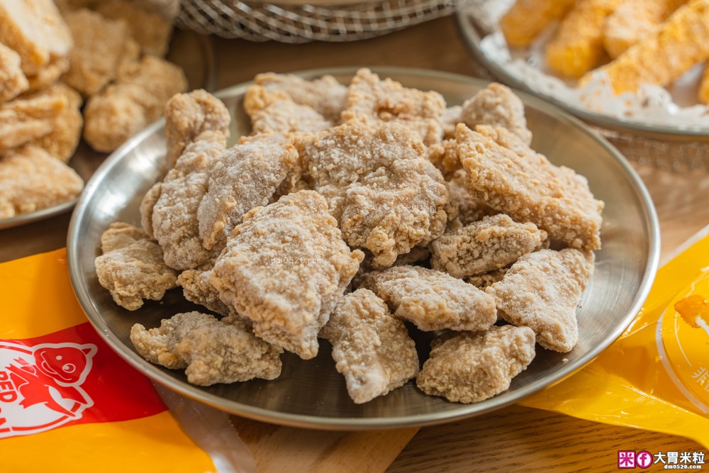 放縱時刻必備推薦「紅龍炸物開箱」雞塊/鹹酥雞/起司條│氣炸10分鐘宛如現炸美味~熬夜追劇看球賽必吃！