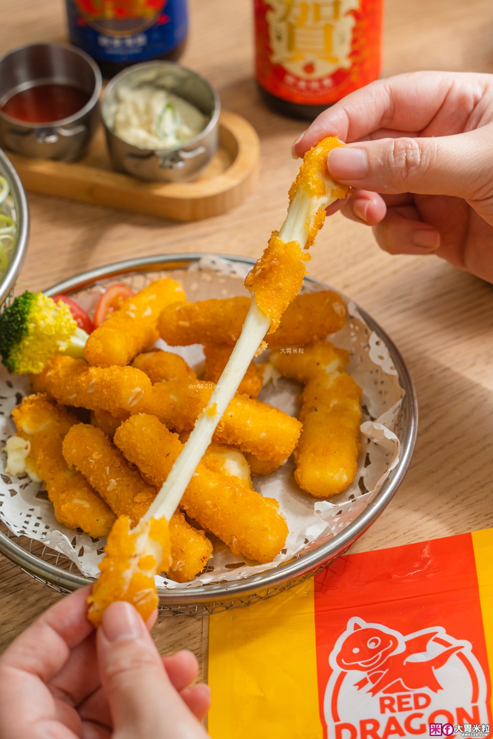 放縱時刻必備推薦「紅龍炸物開箱」雞塊/鹹酥雞/起司條│氣炸10分鐘宛如現炸美味~熬夜追劇看球賽必吃！