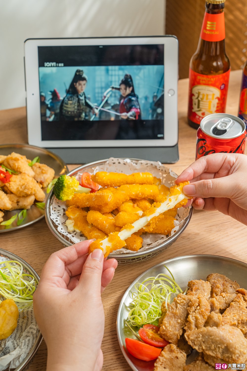 放縱時刻必備推薦「紅龍炸物開箱」雞塊/鹹酥雞/起司條│氣炸10分鐘宛如現炸美味~熬夜追劇看球賽必吃！