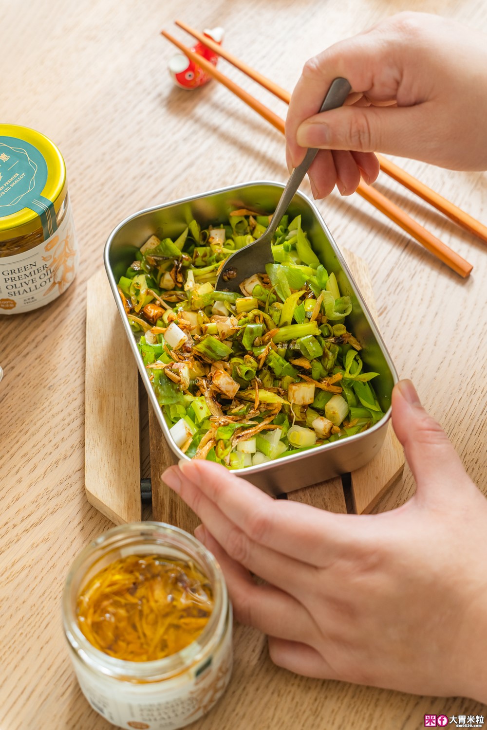 上班族料理救星「鄭記油蔥酥」金萃鵝油香蔥+青萃橄欖油香蔥│一匙萬用油蔥醬~拌飯拌麵都封神