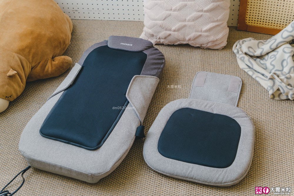 上班族肩頸酸痛救星「masa JOY PRO 智慧按摩椅墊」首創搖桿控制/揉推按擠五段力道~下班直接躺平按到爽│母親節禮物推薦│父親節禮物推薦