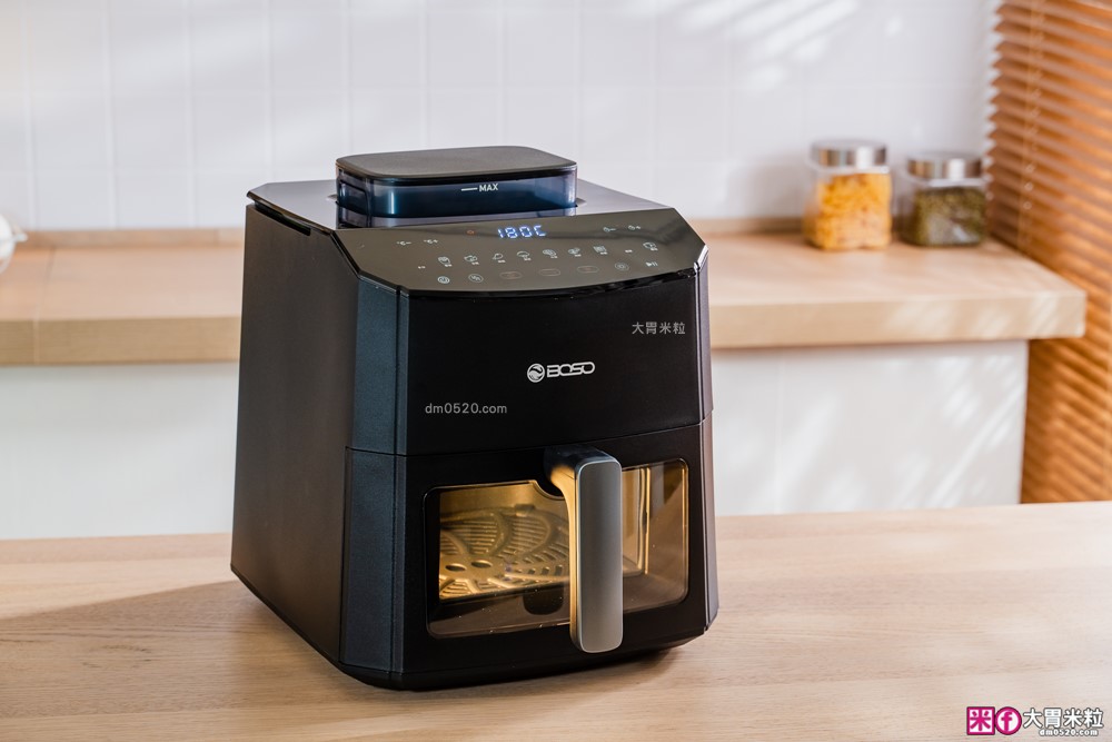 上班族減脂救星「BOSO蒸氣氣炸鍋」蒸炸煮舒肥全能王/120°C蒸氣黑科技/減油90%~宅家變身義式餐酒館