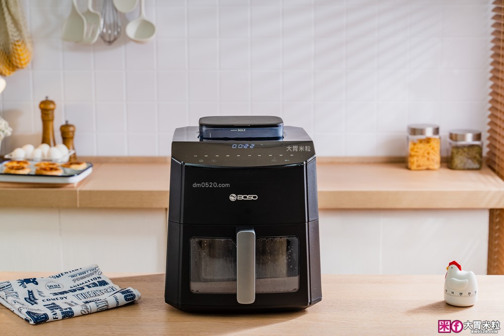 上班族減脂救星「BOSO蒸氣氣炸鍋」蒸炸煮舒肥全能王/120°C蒸氣黑科技/減油90%~宅家變身義式餐酒館