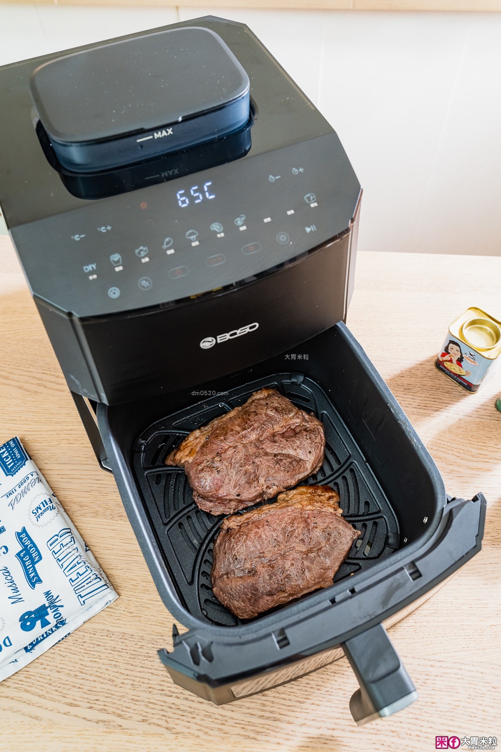 上班族減脂救星「BOSO蒸氣氣炸鍋」蒸炸煮舒肥全能王/120°C蒸氣黑科技/減油90%~宅家變身義式餐酒館