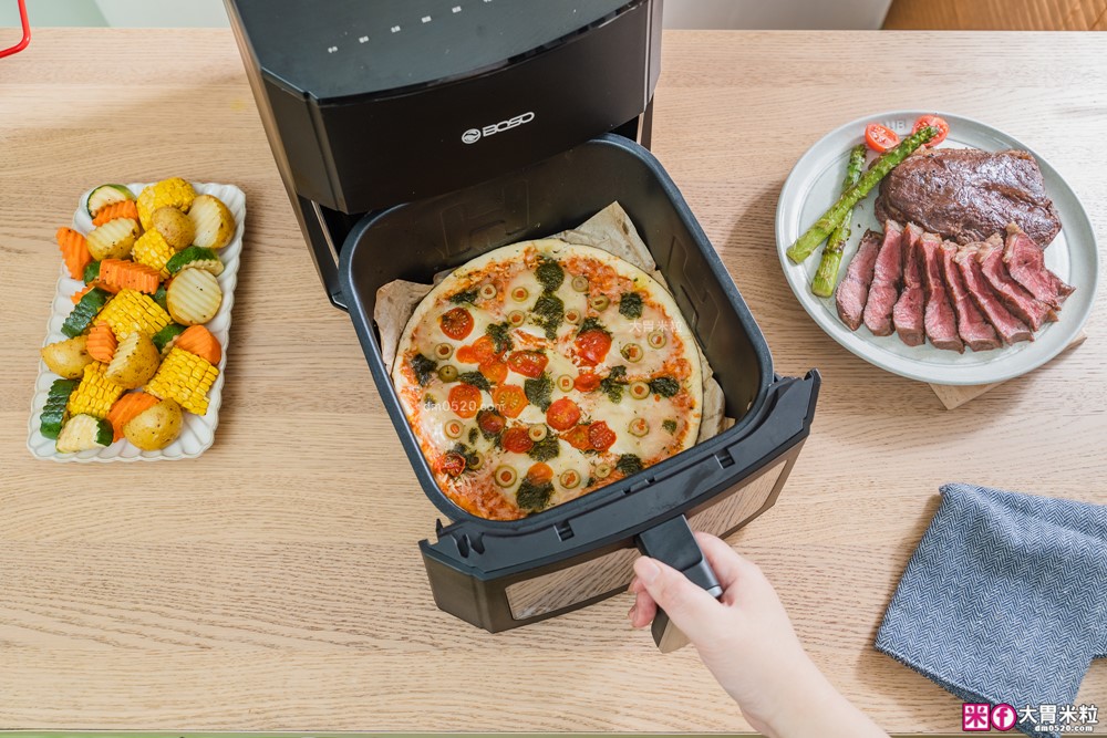 上班族減脂救星「BOSO蒸氣氣炸鍋」蒸炸煮舒肥全能王/120°C蒸氣黑科技/減油90%~宅家變身義式餐酒館