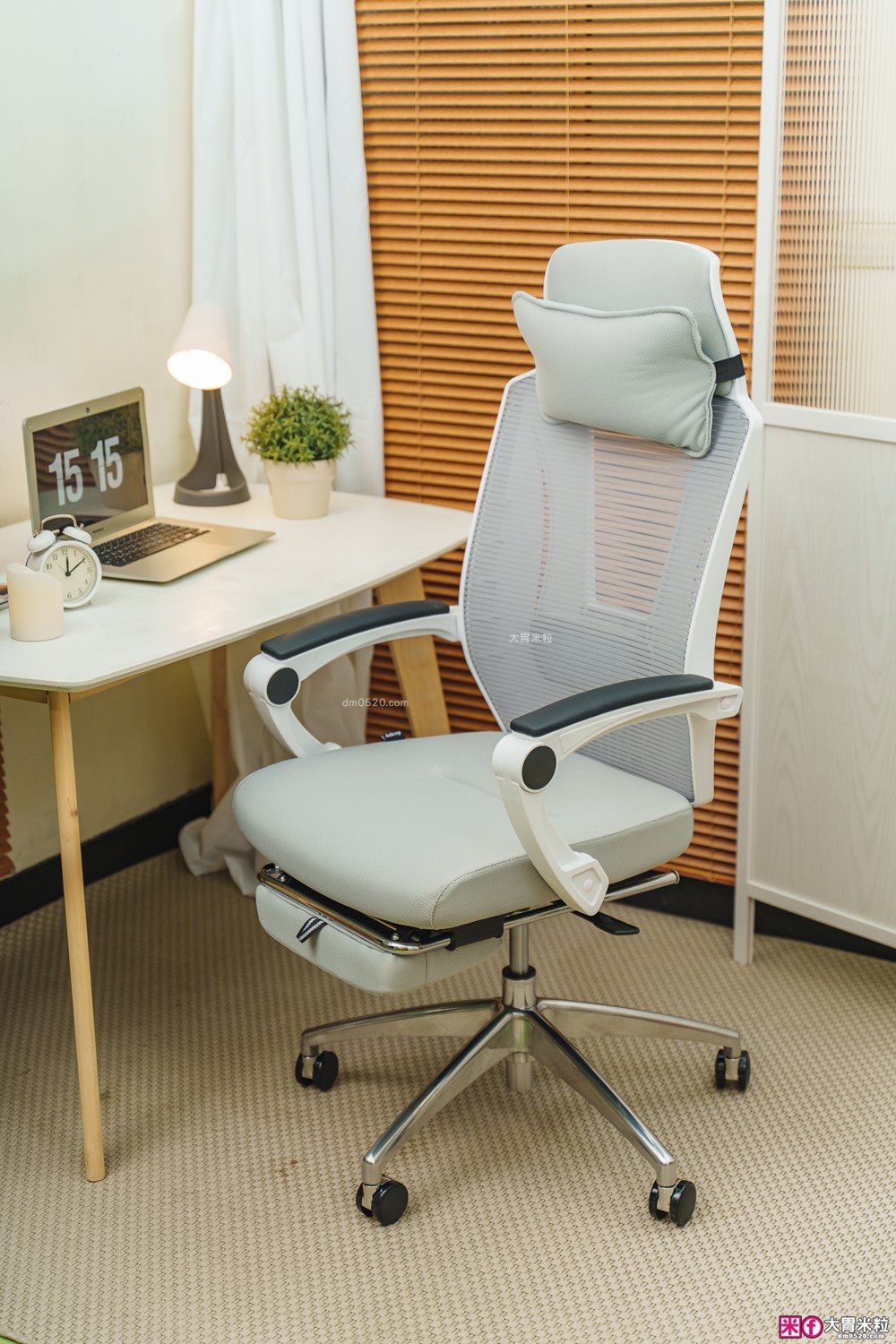辦公室久坐救星「decopop Fit Body記憶人體工學椅」全身多點包覆支撐~腰痠不痛、辦公午睡一椅搞定