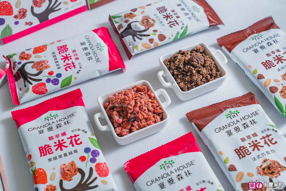 上班族嘴饞救星「宴麥森林堅果多/脆米花」添加美國專利益生菌+堅果增量65%~健身補充快碳推薦！