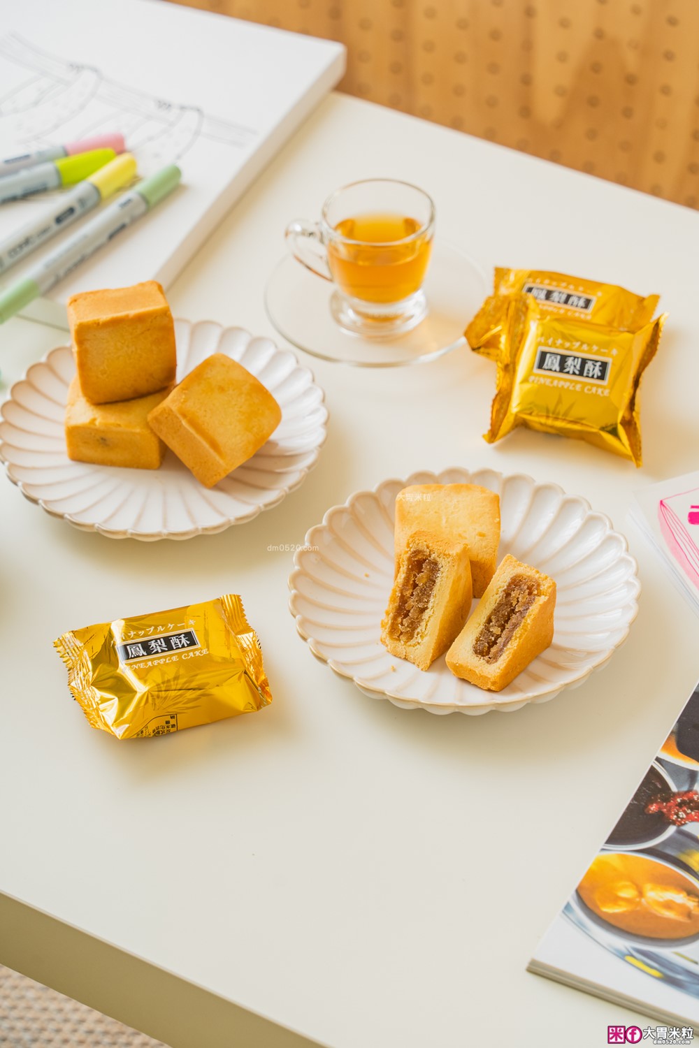 宅配美食「愛維爾手感烘培」草莓雪Q餅+土鳳梨酥禮盒開箱│草莓控限定必吃