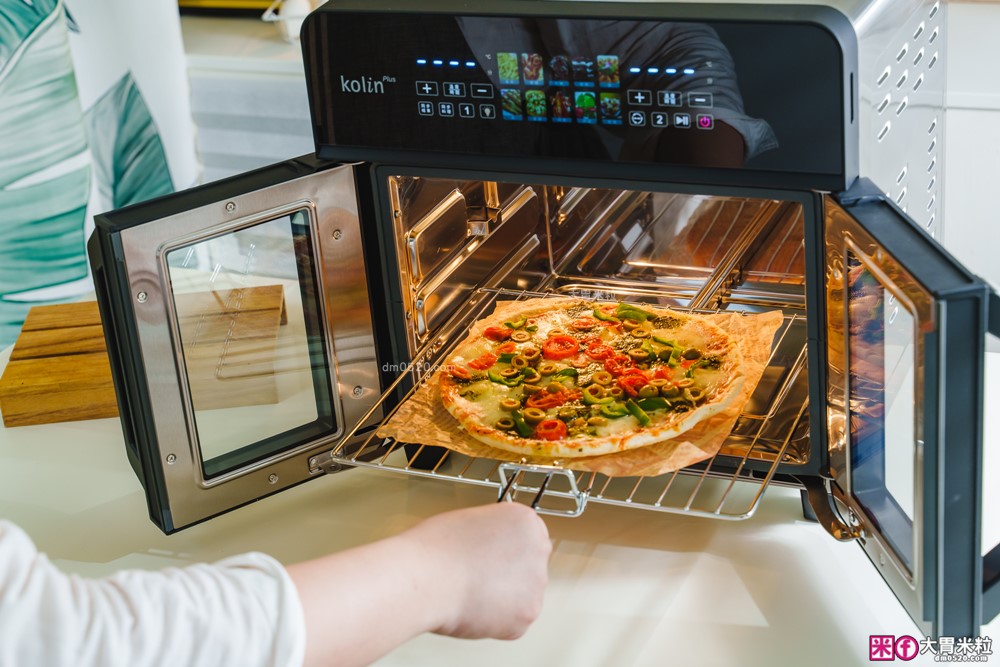 下班15分鐘開四菜「Kolin Plus 雙響炸 雙槽氣炸烤箱」雙槽獨立控溫+同步出餐才是氣炸料理最高境界