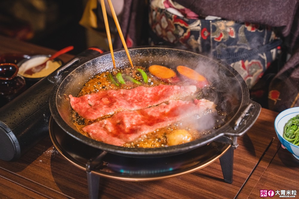 樂軒「松阪亭別邸」日本A5和牛壽喜燒套餐~只要980元起│連續七年台灣第一關西壽喜燒│台北壽喜燒推薦