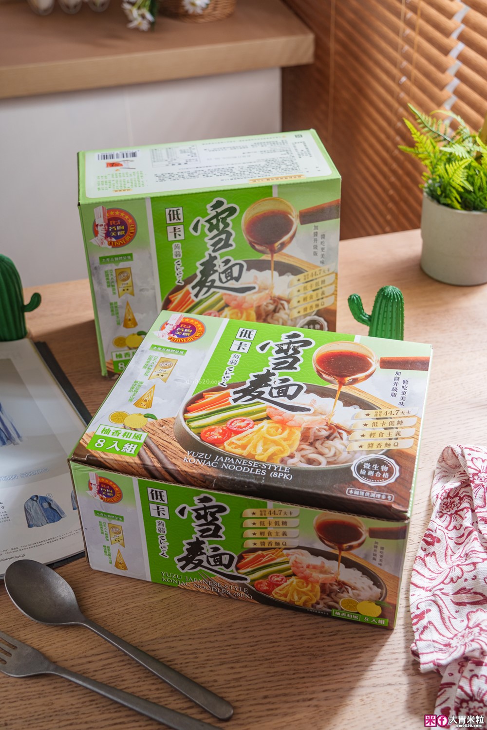 Costco好市多必買「名廚美饌 柚香和風低卡蒟蒻雪麵」低卡低糖高飽足~減脂期也能大口吃麵│蒟蒻麵推薦