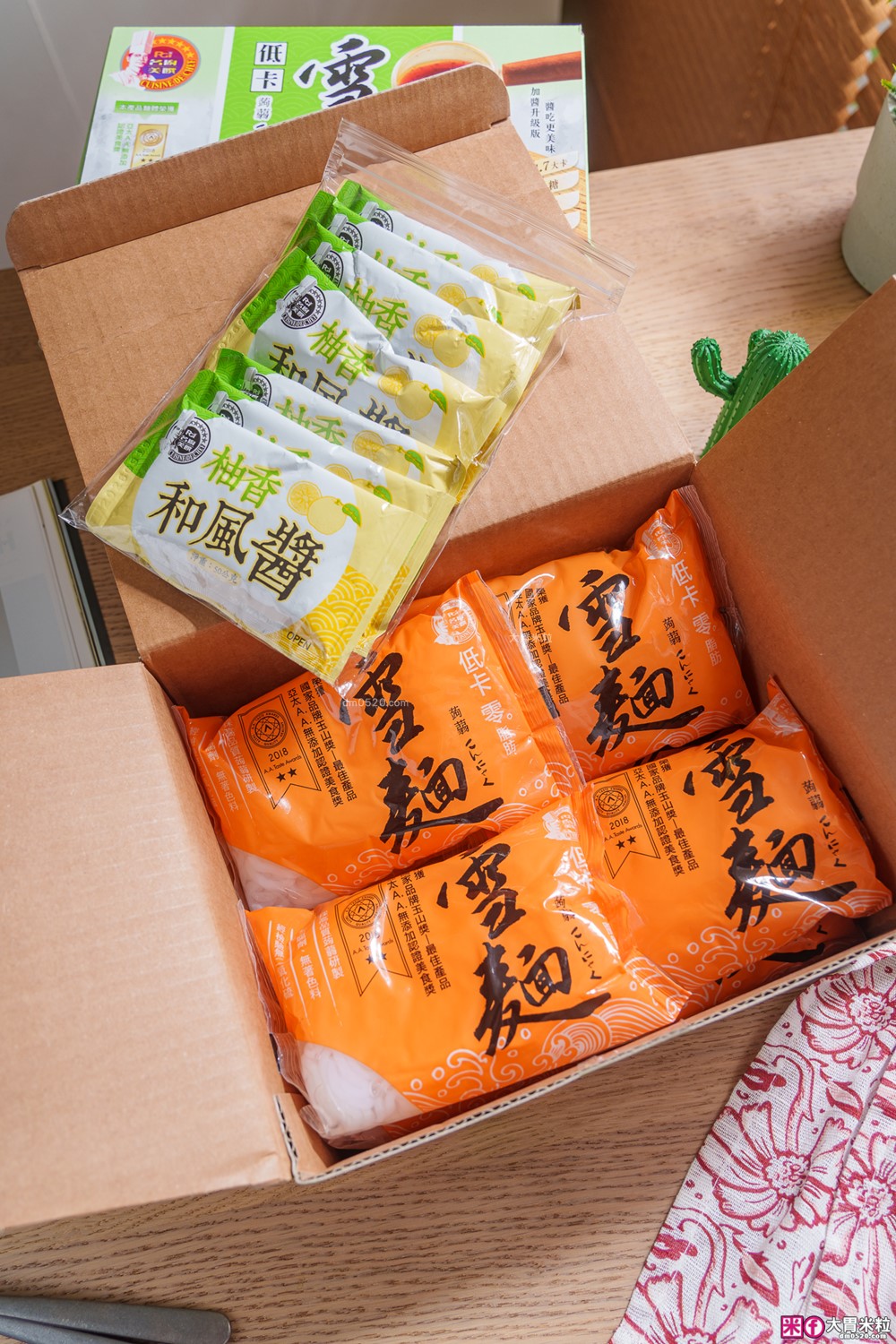 Costco好市多必買「名廚美饌 柚香和風低卡蒟蒻雪麵」低卡低糖高飽足~減脂期也能大口吃麵│蒟蒻麵推薦