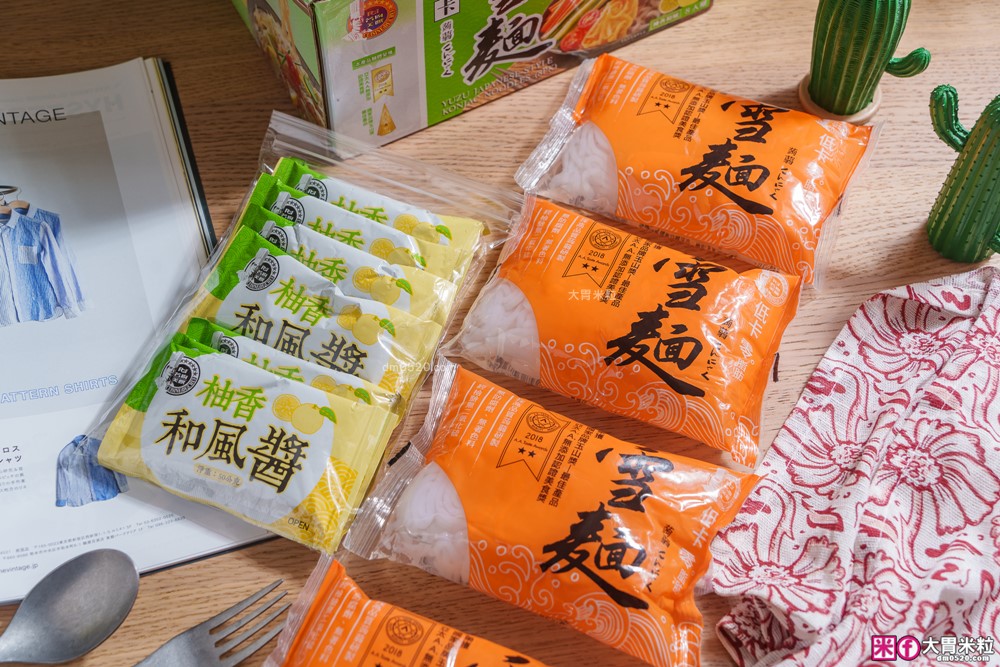 Costco好市多必買「名廚美饌 柚香和風低卡蒟蒻雪麵」低卡低糖高飽足~減脂期也能大口吃麵│蒟蒻麵推薦