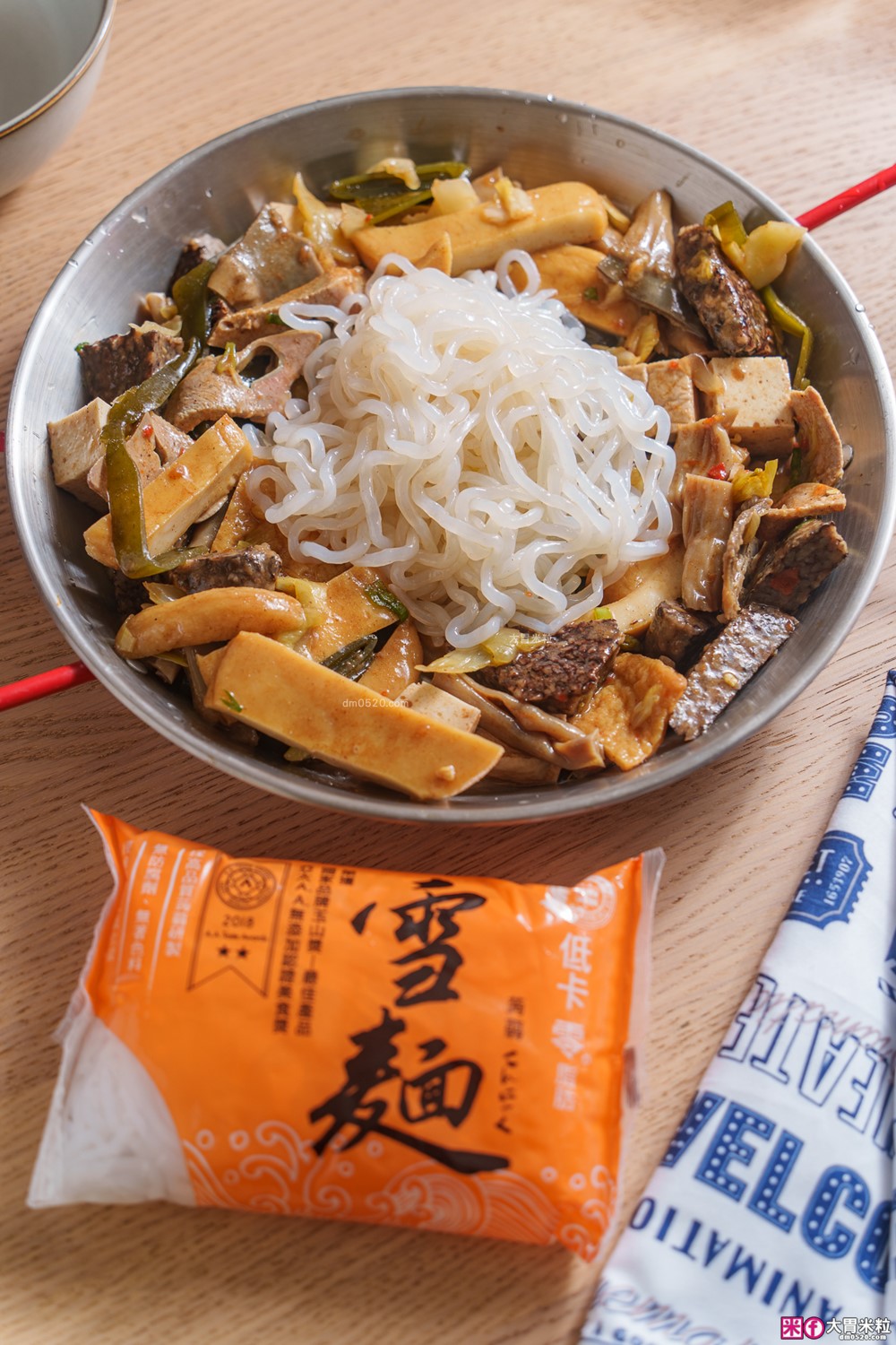 Costco好市多必買「名廚美饌 柚香和風低卡蒟蒻雪麵」低卡低糖高飽足~減脂期也能大口吃麵│蒟蒻麵推薦