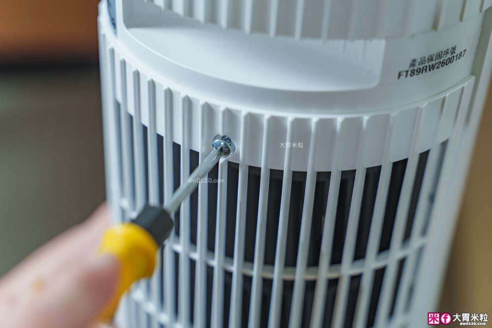 好市多大廈扇推薦「艾美特Airmate FT89R大廈扇」12段風速+可拆卸水洗風鼓+2段式高度，美型強風一機到位