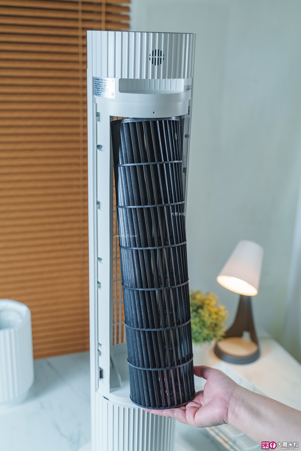 好市多大廈扇推薦「艾美特Airmate FT89R大廈扇」12段風速+可拆卸水洗風鼓+2段式高度，美型強風一機到位