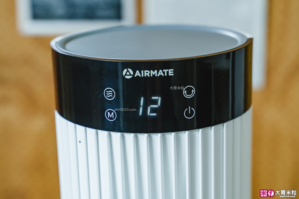 好市多大廈扇推薦「艾美特Airmate FT89R大廈扇」12段風速+可拆卸水洗風鼓+2段式高度，美型強風一機到位