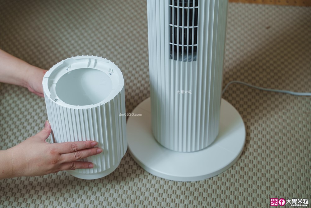 好市多大廈扇推薦「艾美特Airmate FT89R大廈扇」12段風速+可拆卸水洗風鼓+2段式高度，美型強風一機到位