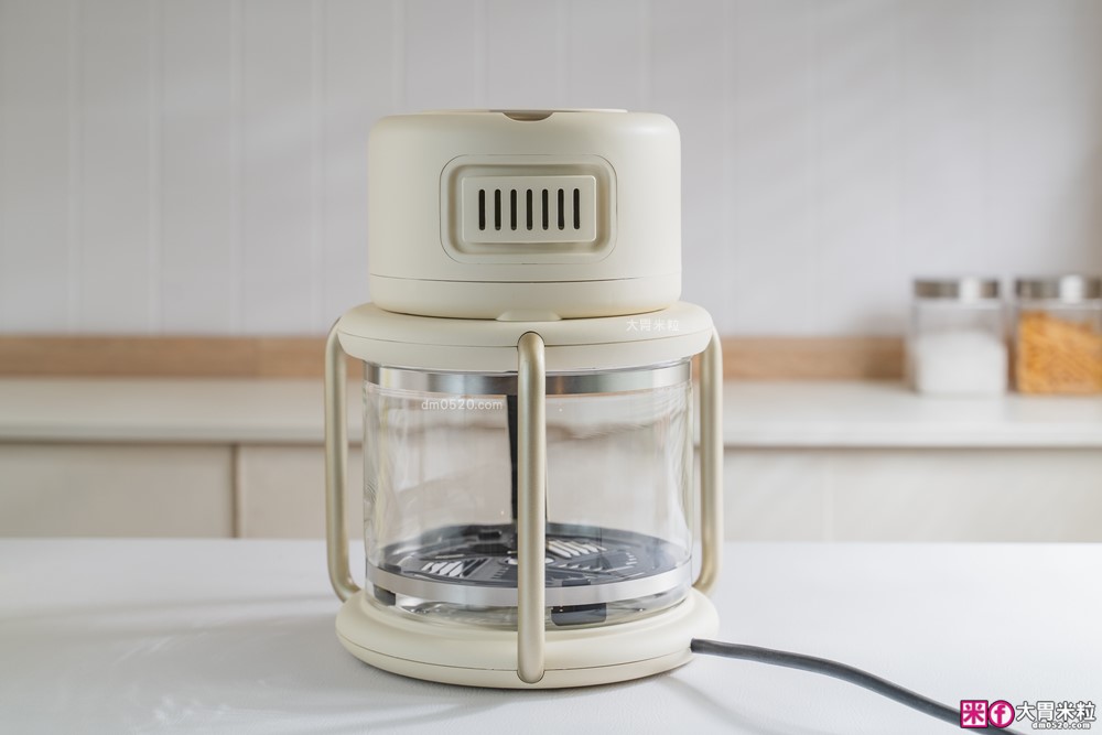 美型家電天花板「日本BRUNO可視玻璃氣炸鍋」360°循環熱風+12種自動菜單~免開蓋觀察超方便