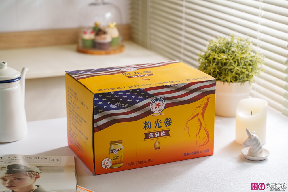 Costco好市多線上獨家必買「美國許氏粉光參養氣飲」6年根粉光參~每天一瓶補充元氣│Costco好市多養氣飲推薦