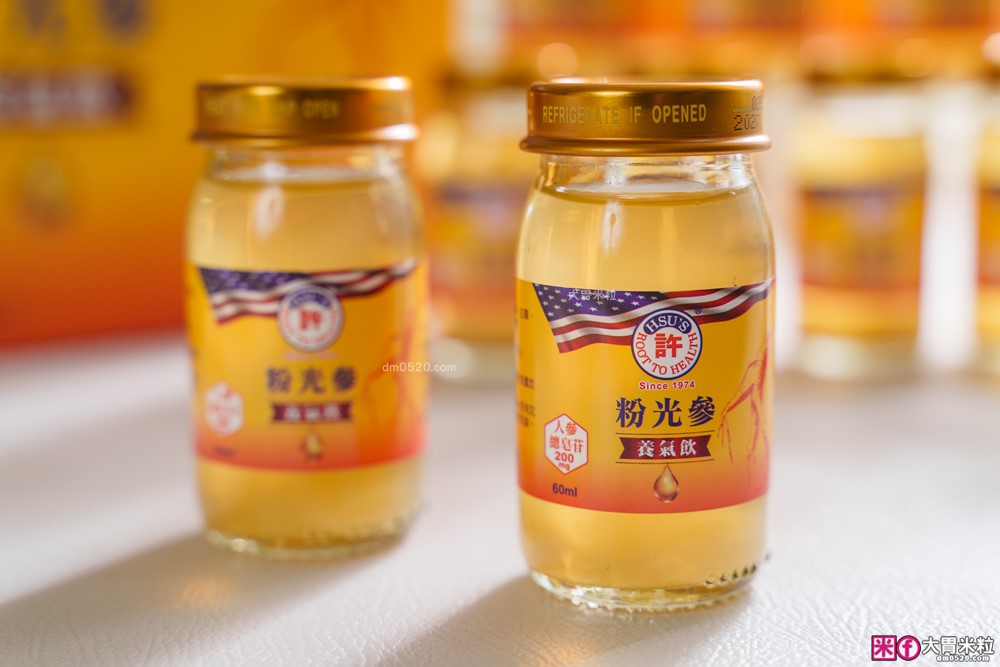 Costco好市多線上獨家必買「美國許氏粉光參養氣飲」6年根粉光參~每天一瓶補充元氣│Costco好市多養氣飲推薦