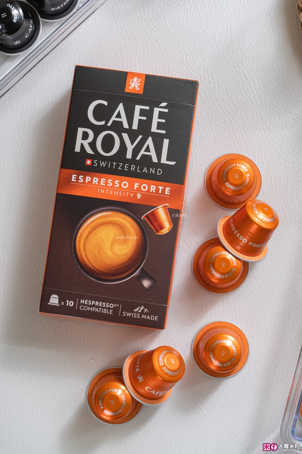 省錢也能喝到精品咖啡！開箱【Cafe Royal芮耀膠囊咖啡】6款經典風味一次喝，適用於雀巢Nespresso膠囊咖啡機！