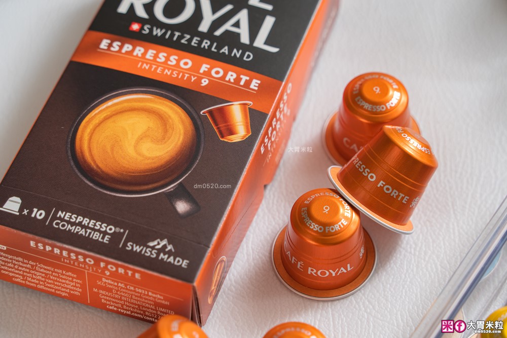 省錢也能喝到精品咖啡！開箱【Cafe Royal芮耀膠囊咖啡】6款經典風味一次喝，適用於雀巢Nespresso膠囊咖啡機！