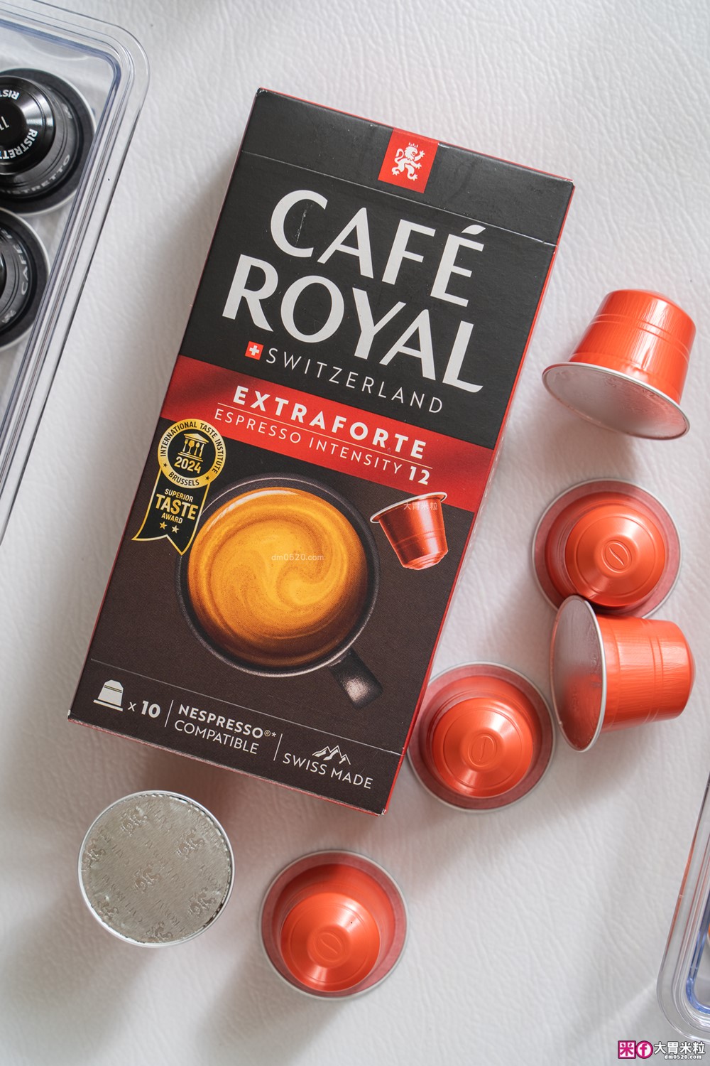 省錢也能喝到精品咖啡！開箱【Cafe Royal芮耀膠囊咖啡】6款經典風味一次喝，適用於雀巢Nespresso膠囊咖啡機！