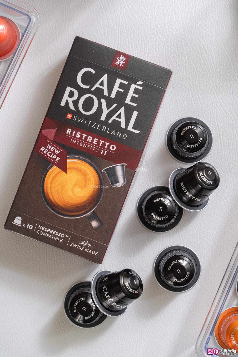 省錢也能喝到精品咖啡！開箱【Cafe Royal芮耀膠囊咖啡】6款經典風味一次喝，適用於雀巢Nespresso膠囊咖啡機！