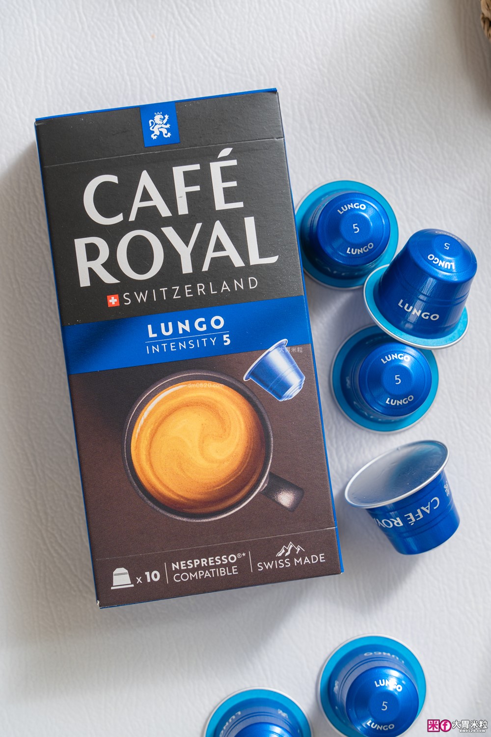 省錢也能喝到精品咖啡！開箱【Cafe Royal芮耀膠囊咖啡】6款經典風味一次喝，適用於雀巢Nespresso膠囊咖啡機！