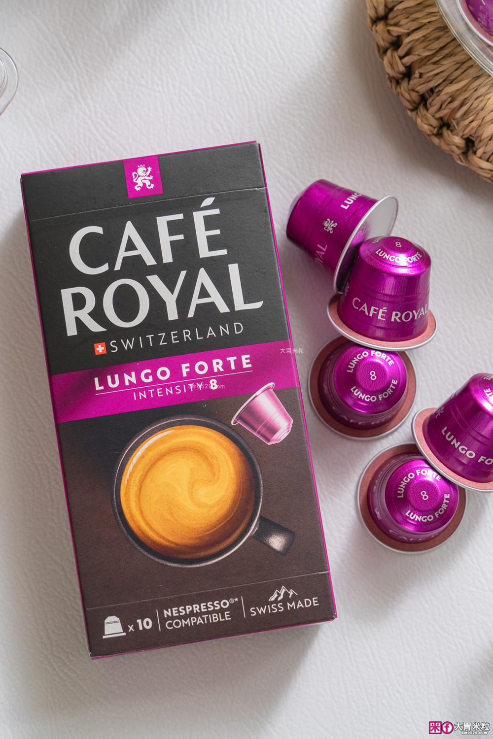 省錢也能喝到精品咖啡！開箱【Cafe Royal芮耀膠囊咖啡】6款經典風味一次喝，適用於雀巢Nespresso膠囊咖啡機！