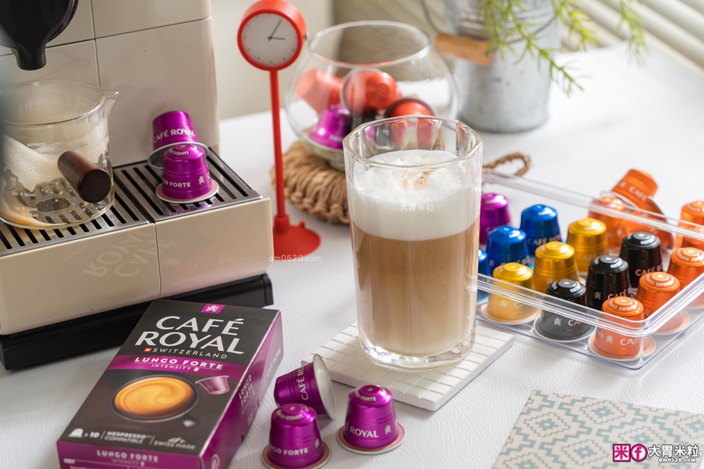 省錢也能喝到精品咖啡！開箱【Cafe Royal芮耀膠囊咖啡】6款經典風味一次喝，適用於雀巢Nespresso膠囊咖啡機！