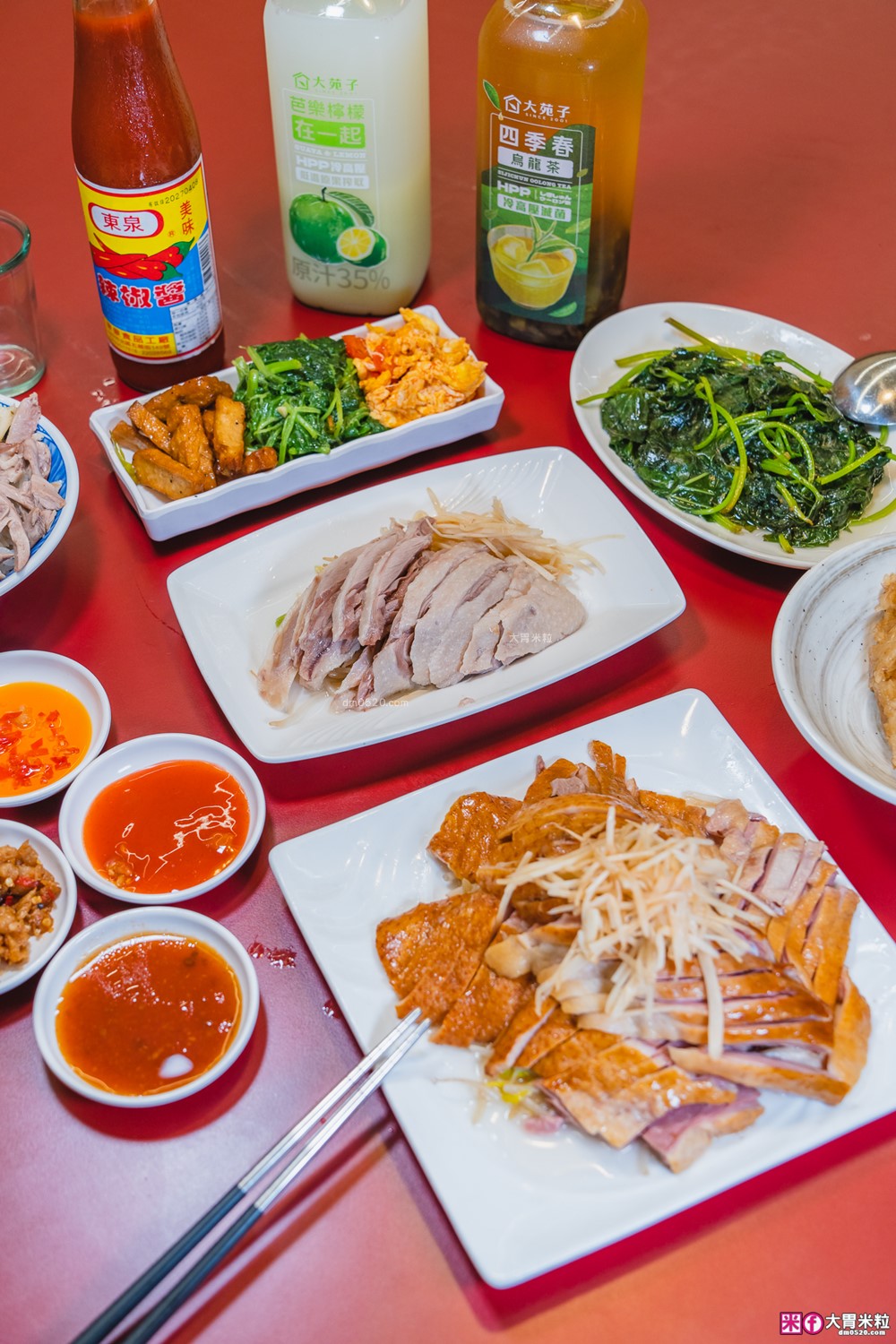 每月初一鵝肉飯免費「呈信鵝肉板橋中山店」高CP值鵝肉飯套餐+免費鵝肉湯~配東泉辣椒醬有夠銷魂│板橋美食│板橋鵝肉推薦