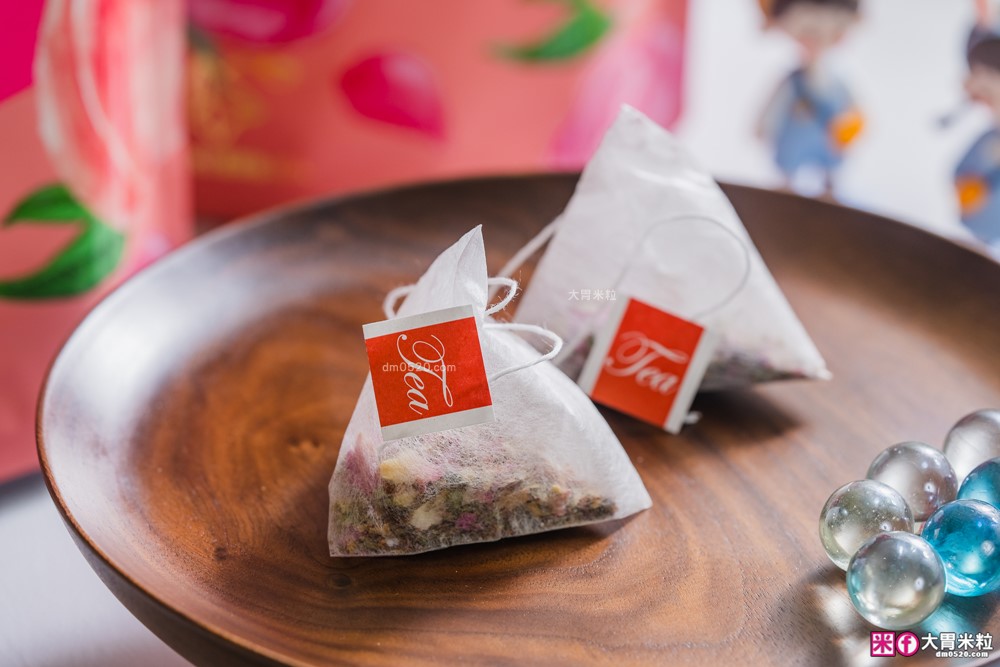 花果茶控必喝推薦「阿華師 玫瑰白桃乾果茶」無糖無咖啡因茶包~冷泡熱泡氣泡飲+茶凍都好喝！