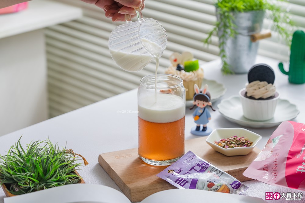 花果茶控必喝推薦「阿華師 玫瑰白桃乾果茶」無糖無咖啡因茶包~冷泡熱泡氣泡飲+茶凍都好喝！